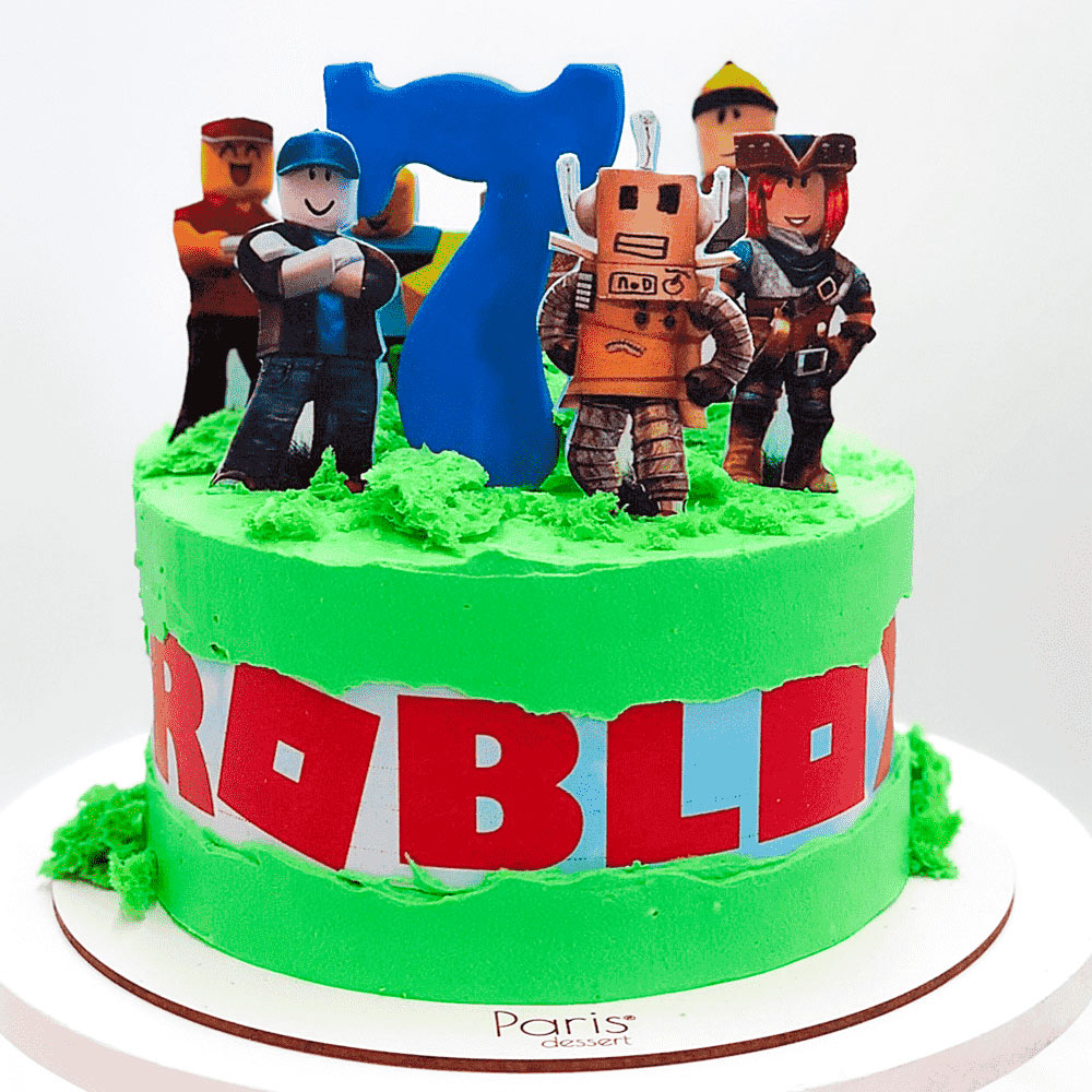 Дитячий торт для хлопчика Roblox